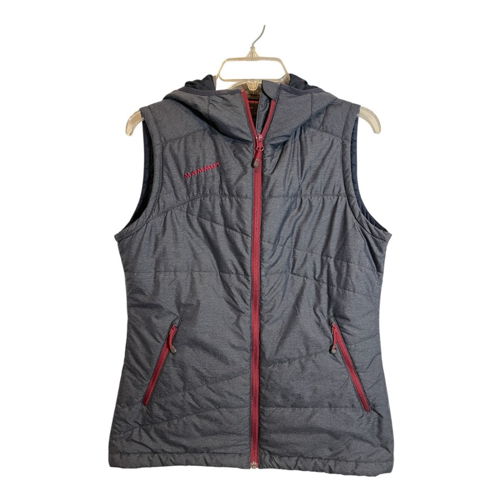 MAMMUT Ellis PrimaLoft Insulated Hooded Vest Size Medium